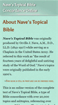 Mobile Screenshot of naves-topical-bible.com