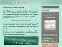 Tablet Screenshot of naves-topical-bible.com
